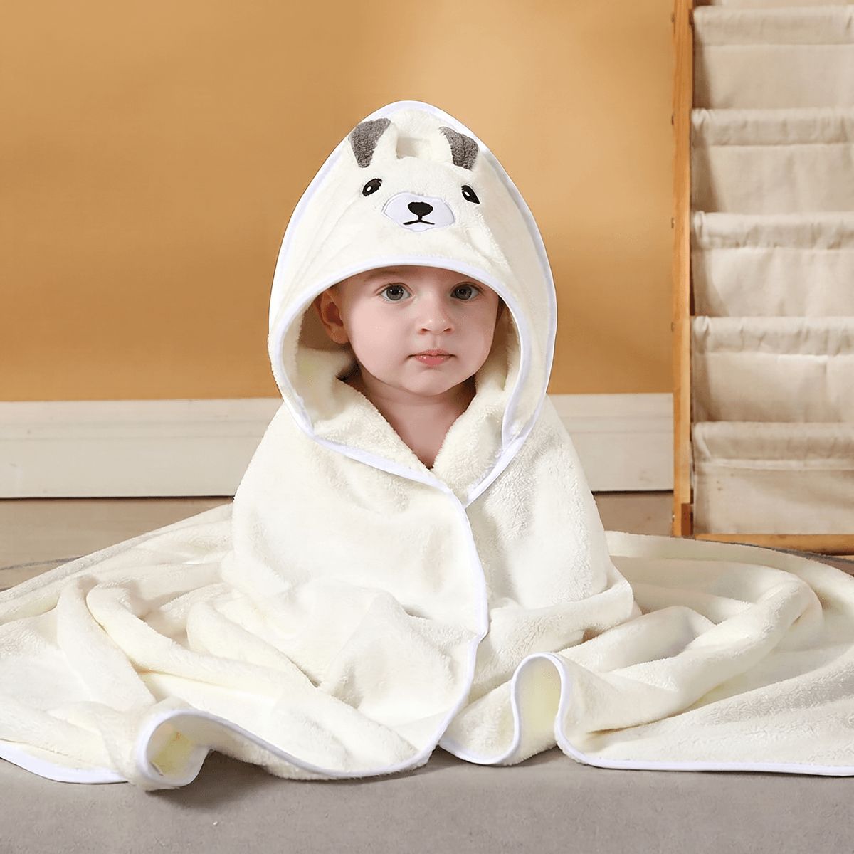 Hooded Baby Blanket