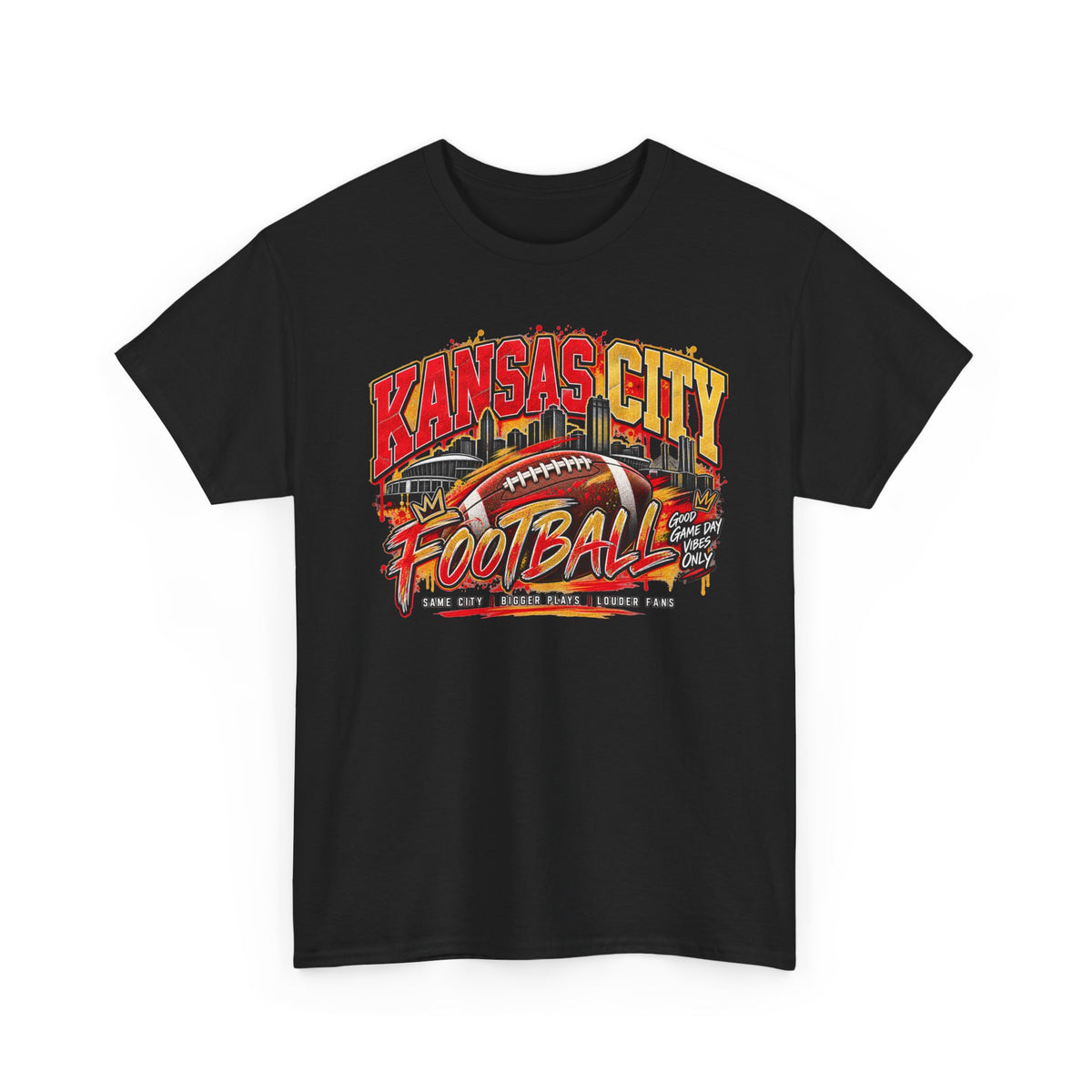 Kansas City Game Day Football Tee