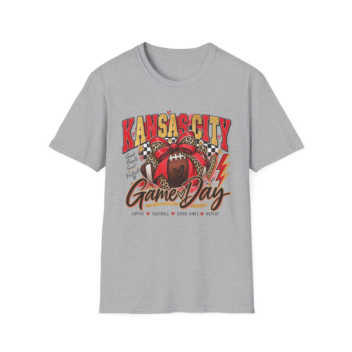 Kansas City Game Day T-Shirt — Vintage Football Fan Tee
