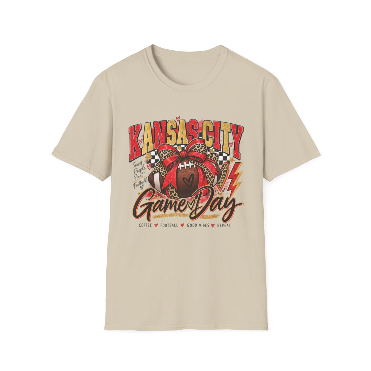 Kansas City Game Day T-Shirt — Vintage Football Fan Tee