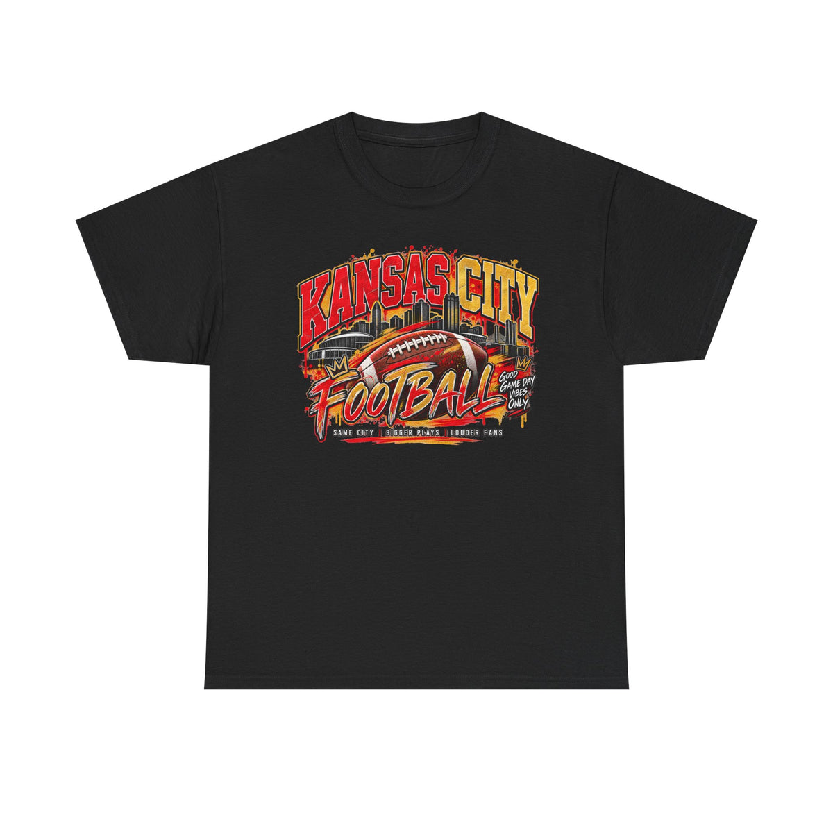 Kansas City Game Day Football Tee