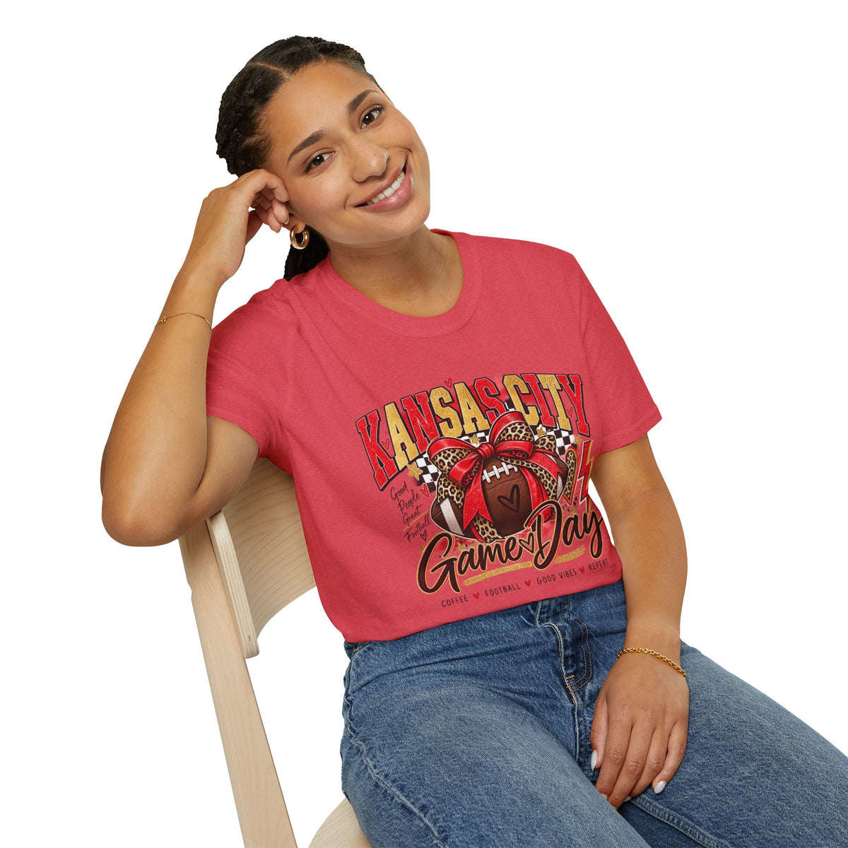 Kansas City Game Day T-Shirt — Vintage Football Fan Tee