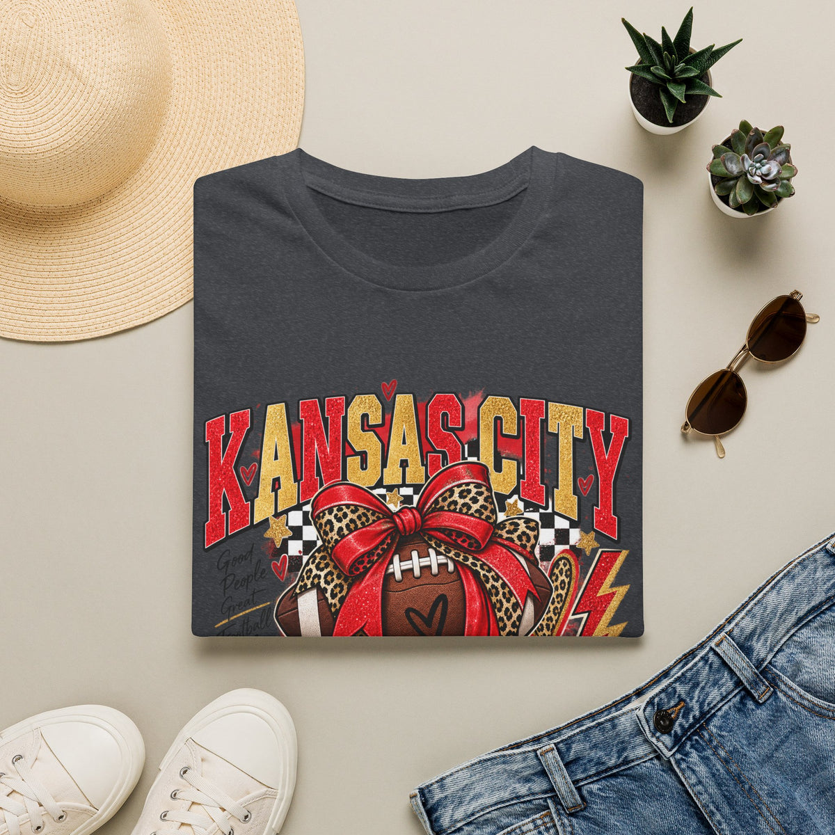 Kansas City Game Day T-Shirt — Vintage Football Fan Tee