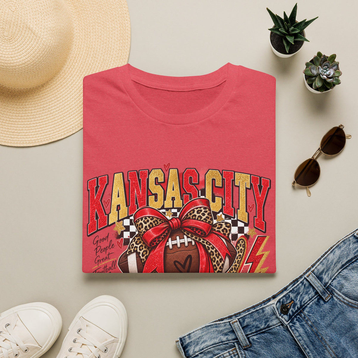 Kansas City Game Day T-Shirt — Vintage Football Fan Tee