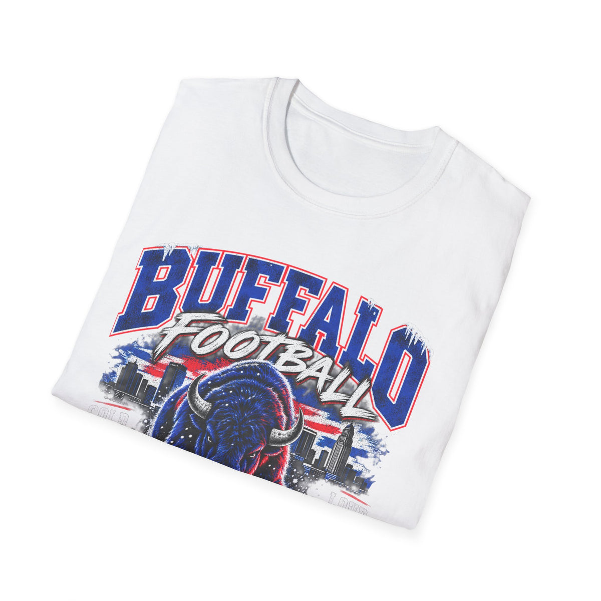 Buffalo Football T-Shirt — 'Built for the Cold' Graphic Tee
