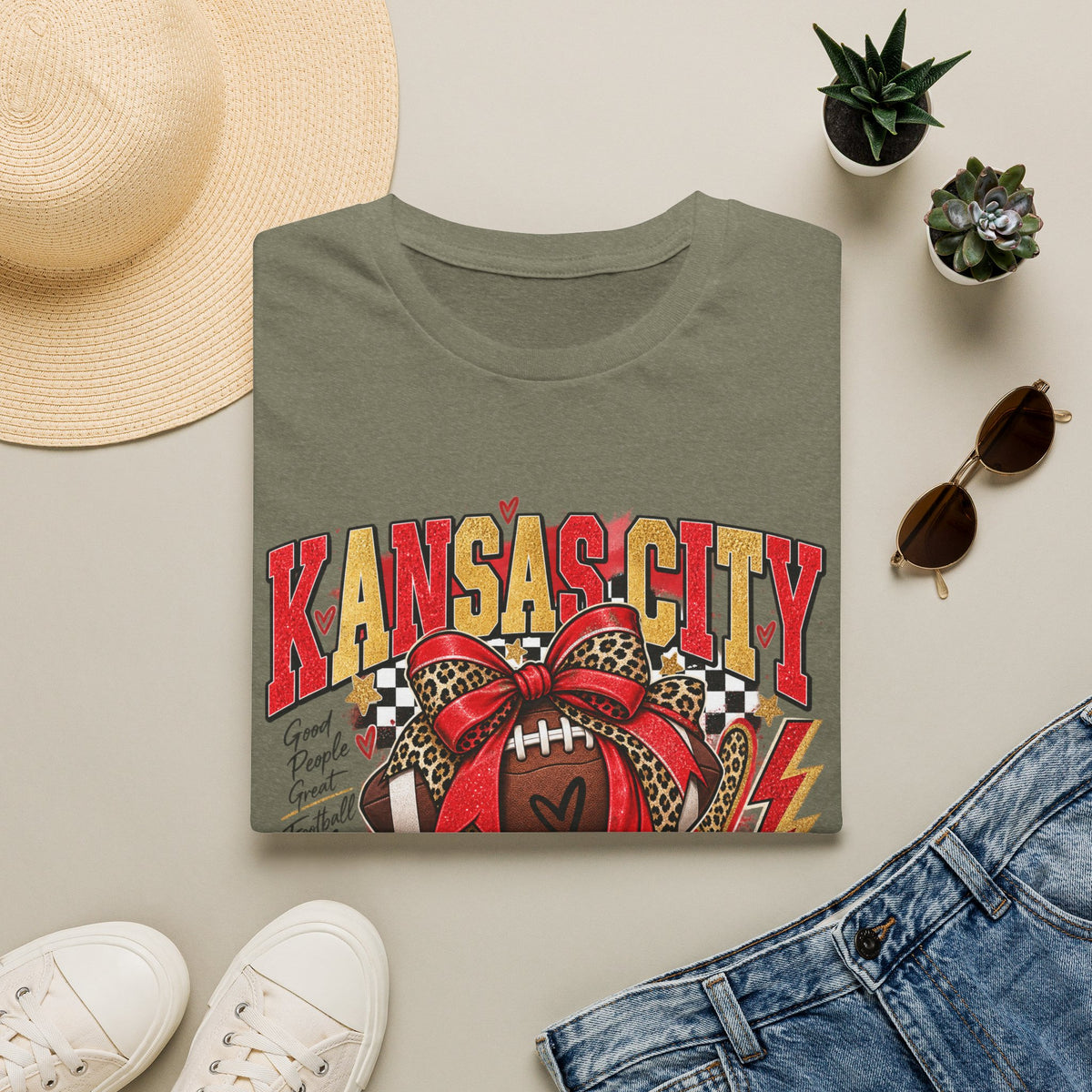 Kansas City Game Day T-Shirt — Vintage Football Fan Tee