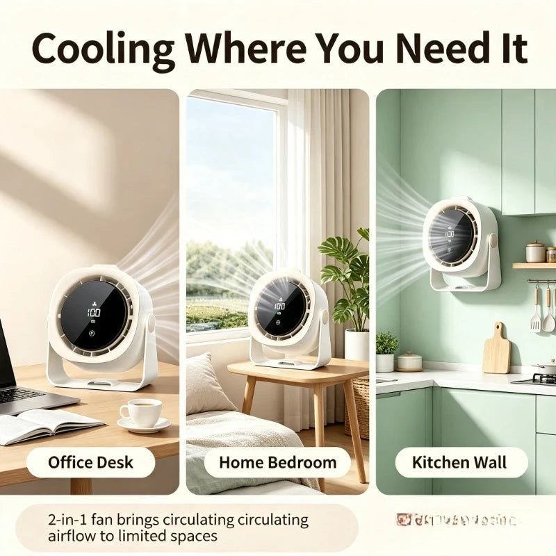 Portable Desktop Cooling Fan