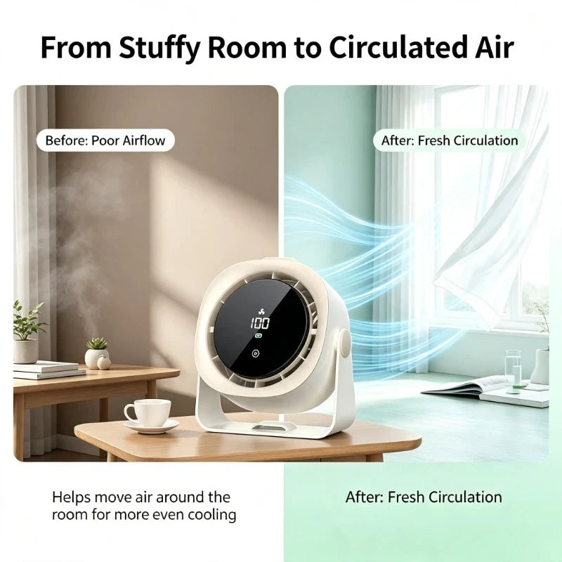 Portable Desktop Cooling Fan