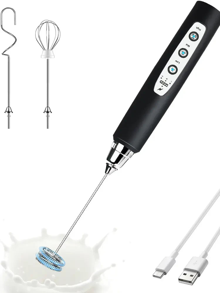 Rechargeable Electric Milk Frother