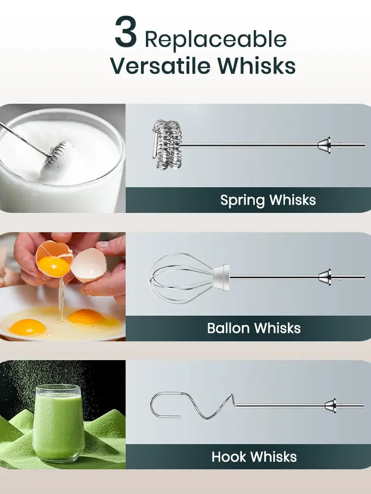 Rechargeable Electric Milk Frother