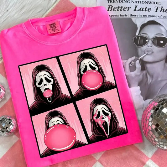 Ghostface Bubble Gum Halloween Shirt