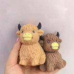 Scottish Highland Cow Stress Relief Toy