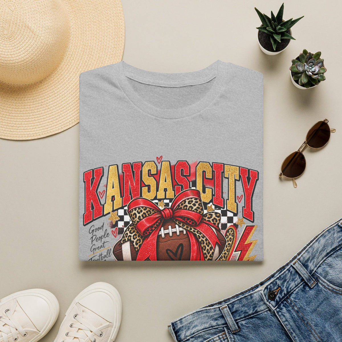 Kansas City Game Day T-Shirt — Vintage Football Fan Tee