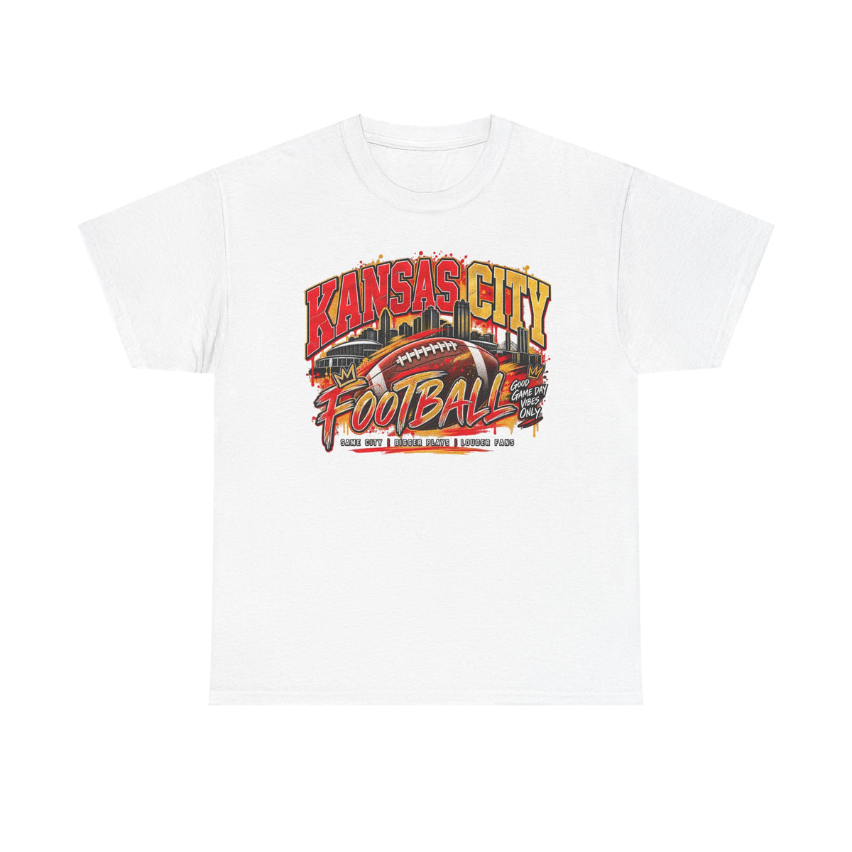 Kansas City Game Day Football Tee