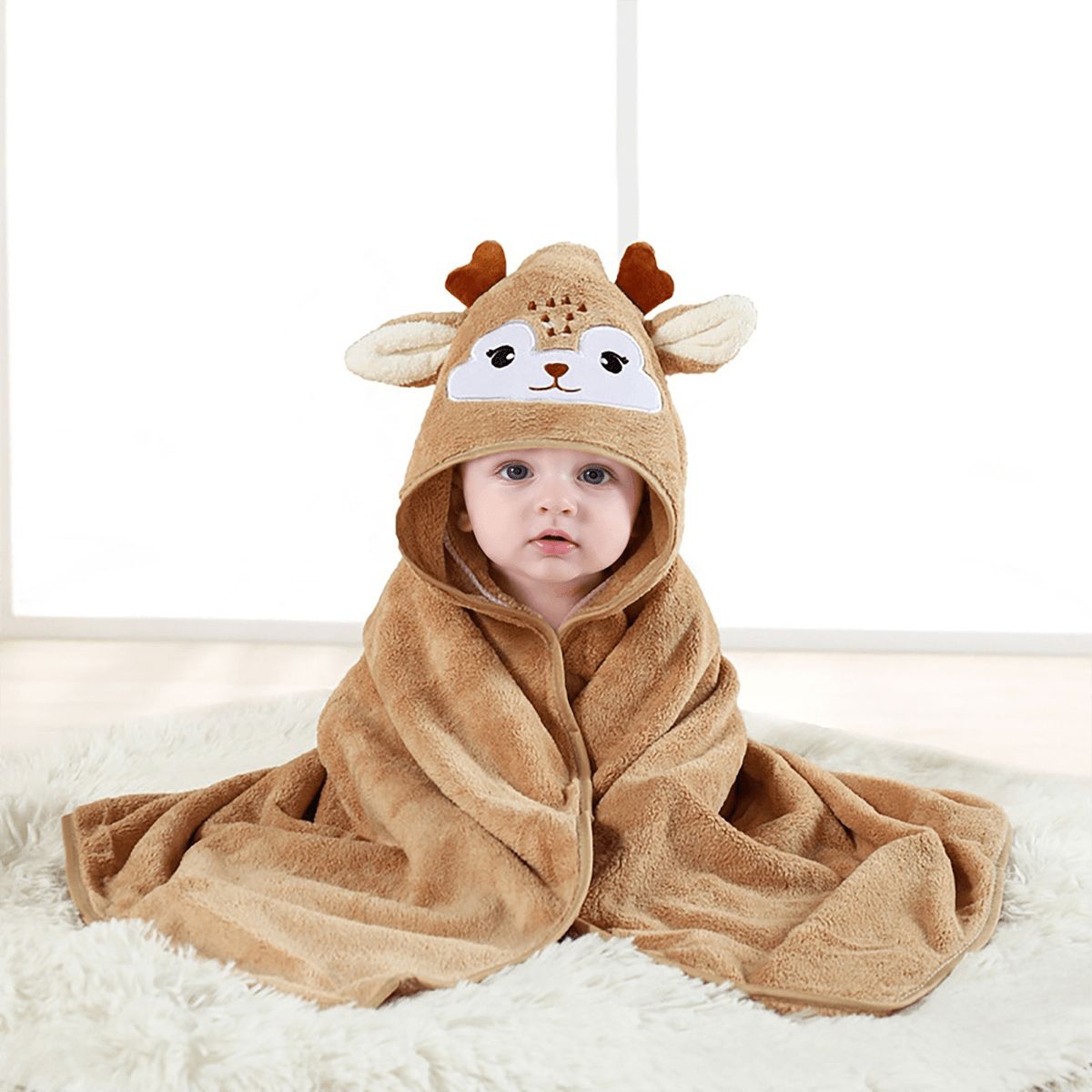 Hooded Baby Blanket