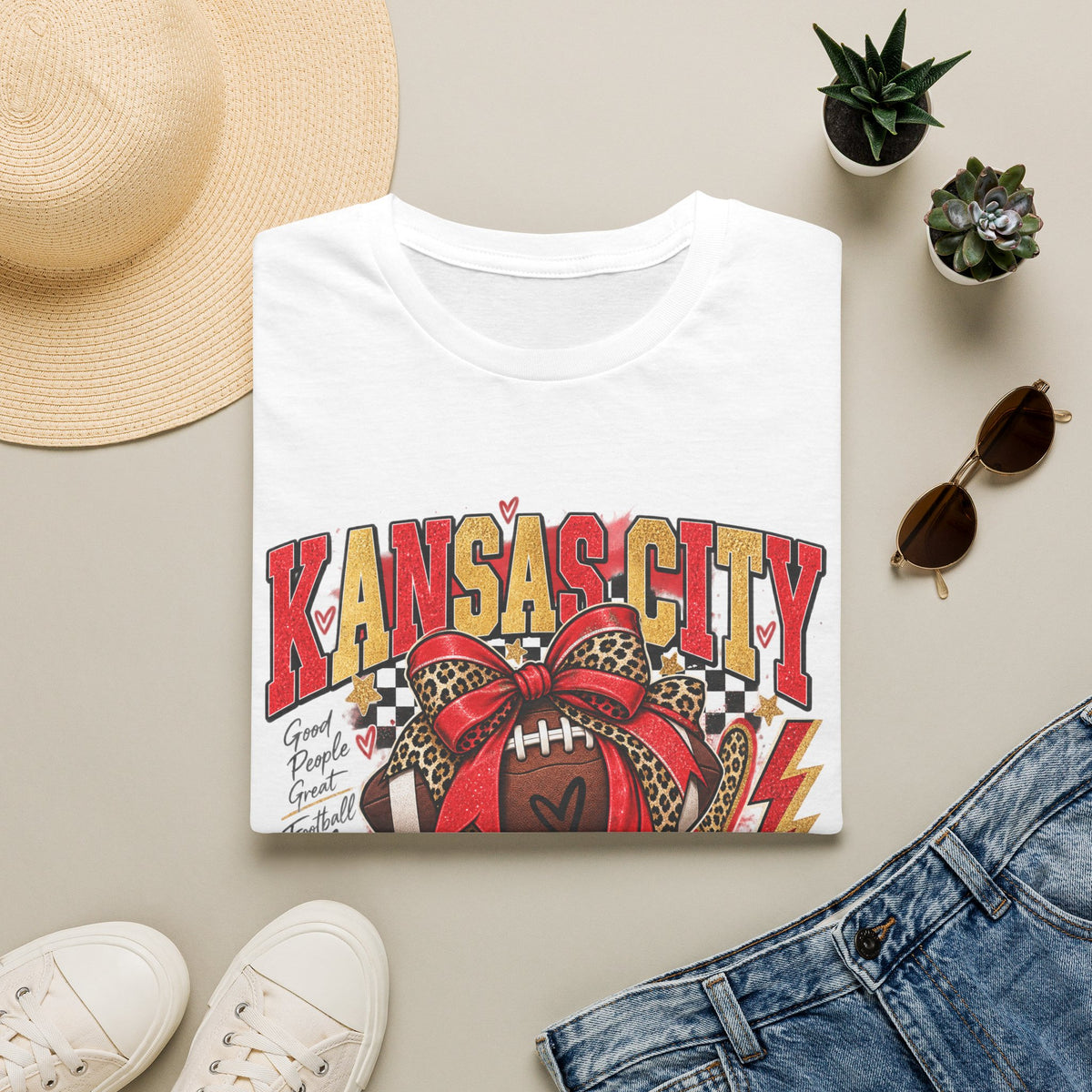 Kansas City Game Day T-Shirt — Vintage Football Fan Tee