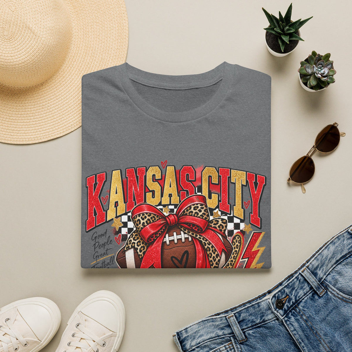 Kansas City Game Day T-Shirt — Vintage Football Fan Tee