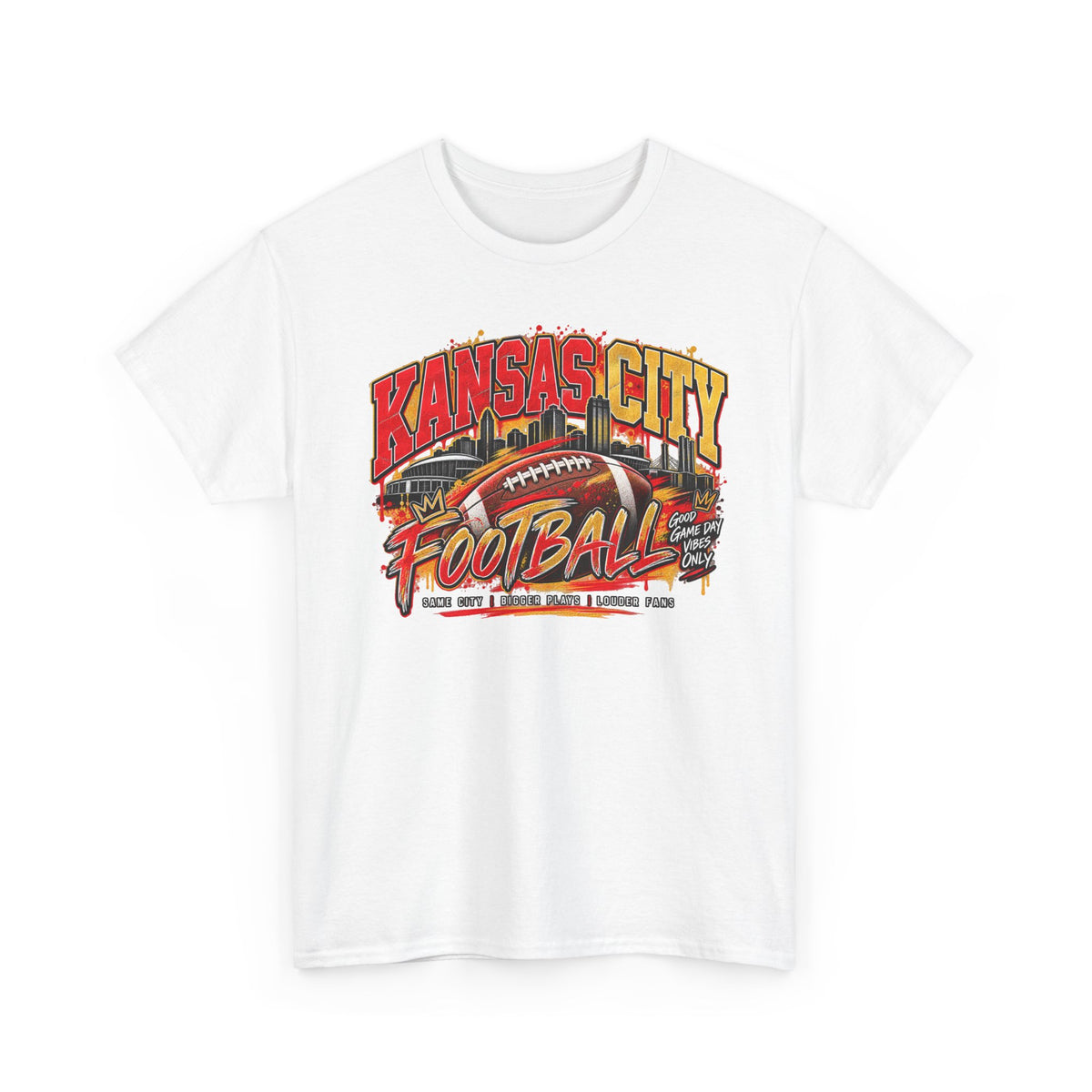 Kansas City Game Day Football Tee