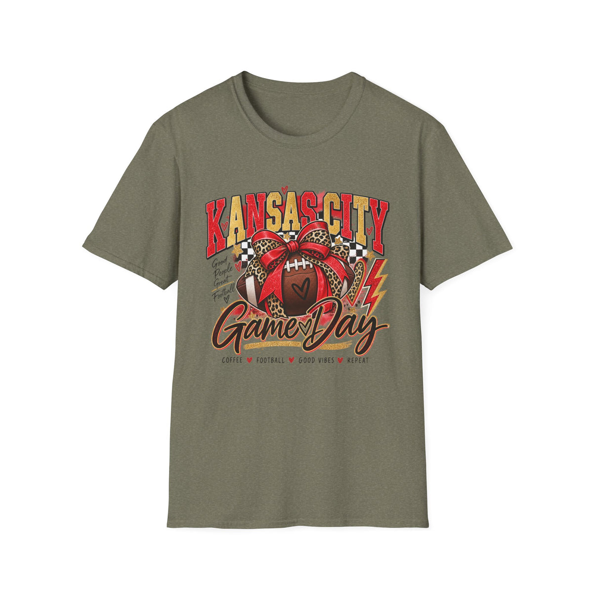 Kansas City Game Day T-Shirt — Vintage Football Fan Tee