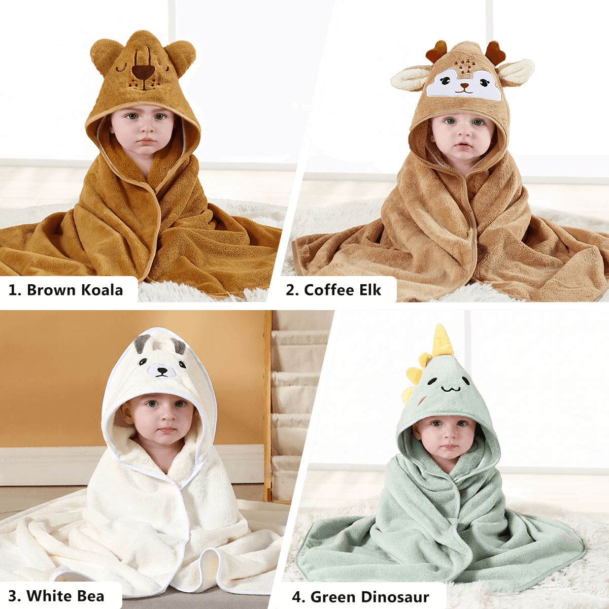 Hooded Baby Blanket