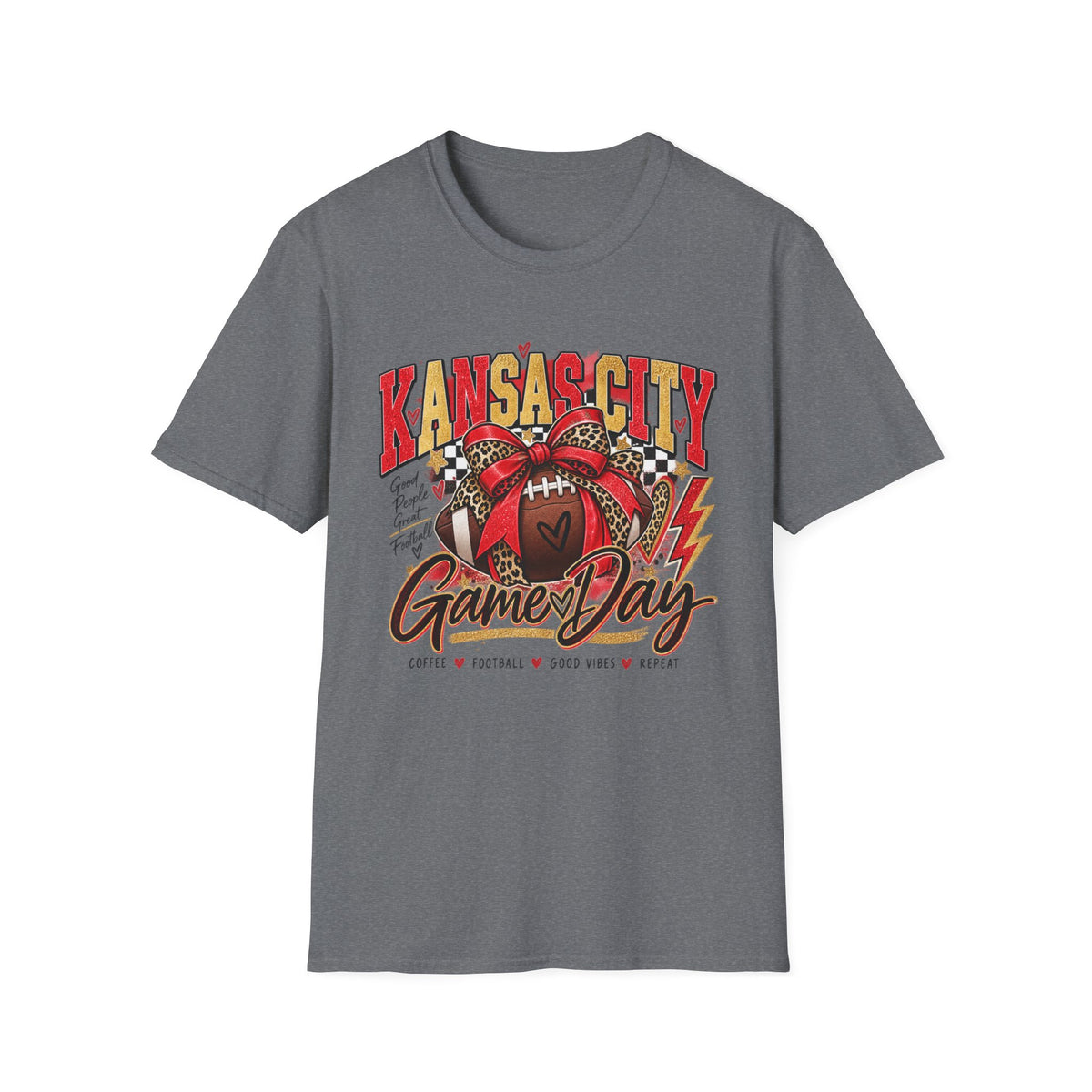 Kansas City Game Day T-Shirt — Vintage Football Fan Tee