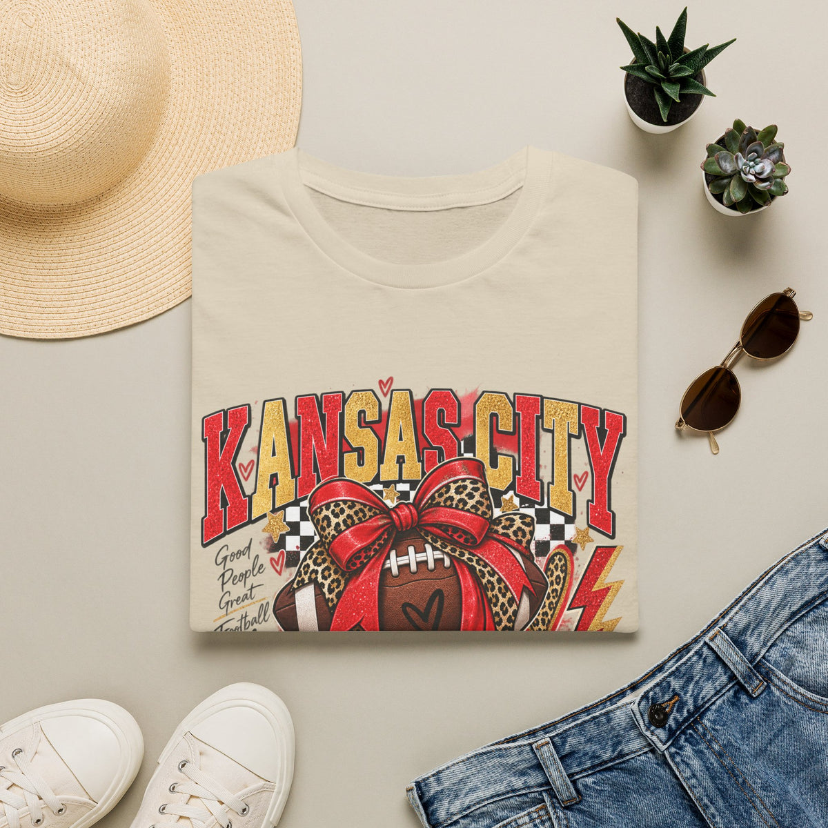 Kansas City Game Day T-Shirt — Vintage Football Fan Tee